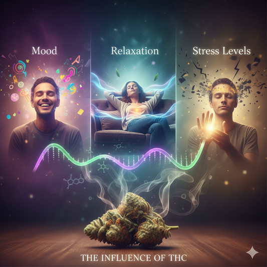 How THC affects mood, relaxation, and stress