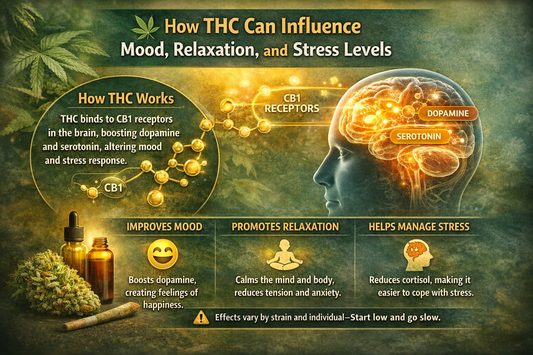 How THC Affects Mood and Stress: Understanding Its Influence on Relaxation